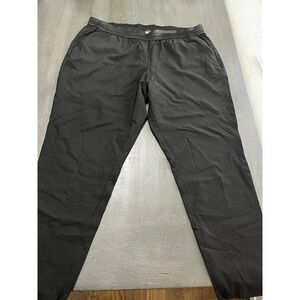 The Fisher Project Black‎ Elastic Waist Pull On Ankle Pants Women XL Casual Work
